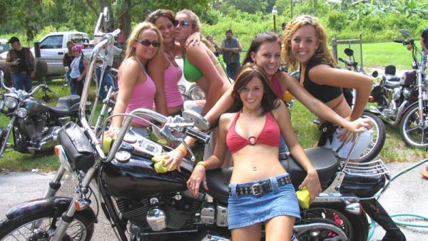 BIKE WASH BABES by Miserable George