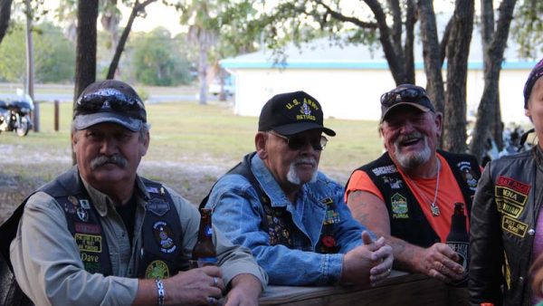BIKE DAY AT AMERICAN LEGION POST #1 by Miserable George It was also a day to remember our vets, especially the more unfortunate ones, during this Christmas Season. 