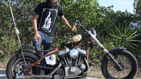 OSB May 2015 Bike of the Month – 98 Sportster Chopper by ValGal When I got the scoot, it was a stock ‘98 1200 sportster S model and has had many changes since the day I got it.